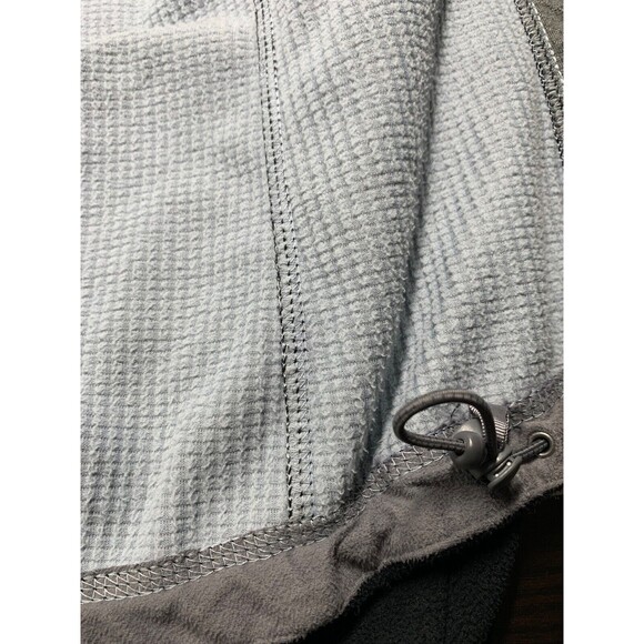 The North Face Jacket Womens M Black Windwall Full Zip Fleece Hooded Thermal TNF - Picture 10 of 14